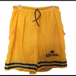 🌈 3/$25 Vintage Corona Extra Swim Trunks - Large